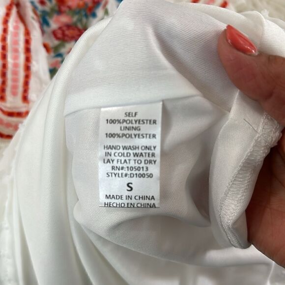 SAVANNA JANE EMBROIDERY MINI DRESS-NWT SIZE S - Picture 11 of 11